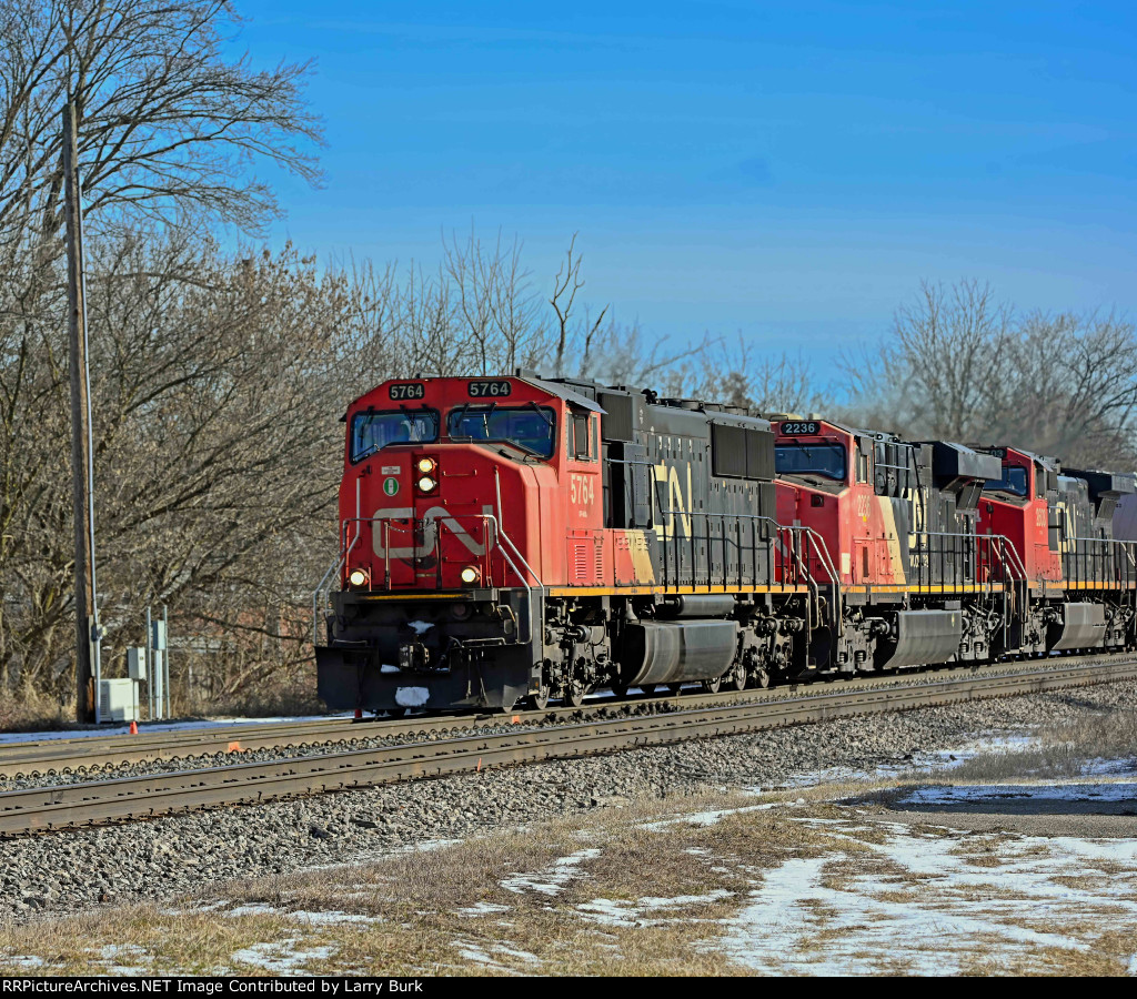 CN Westbound at Durand